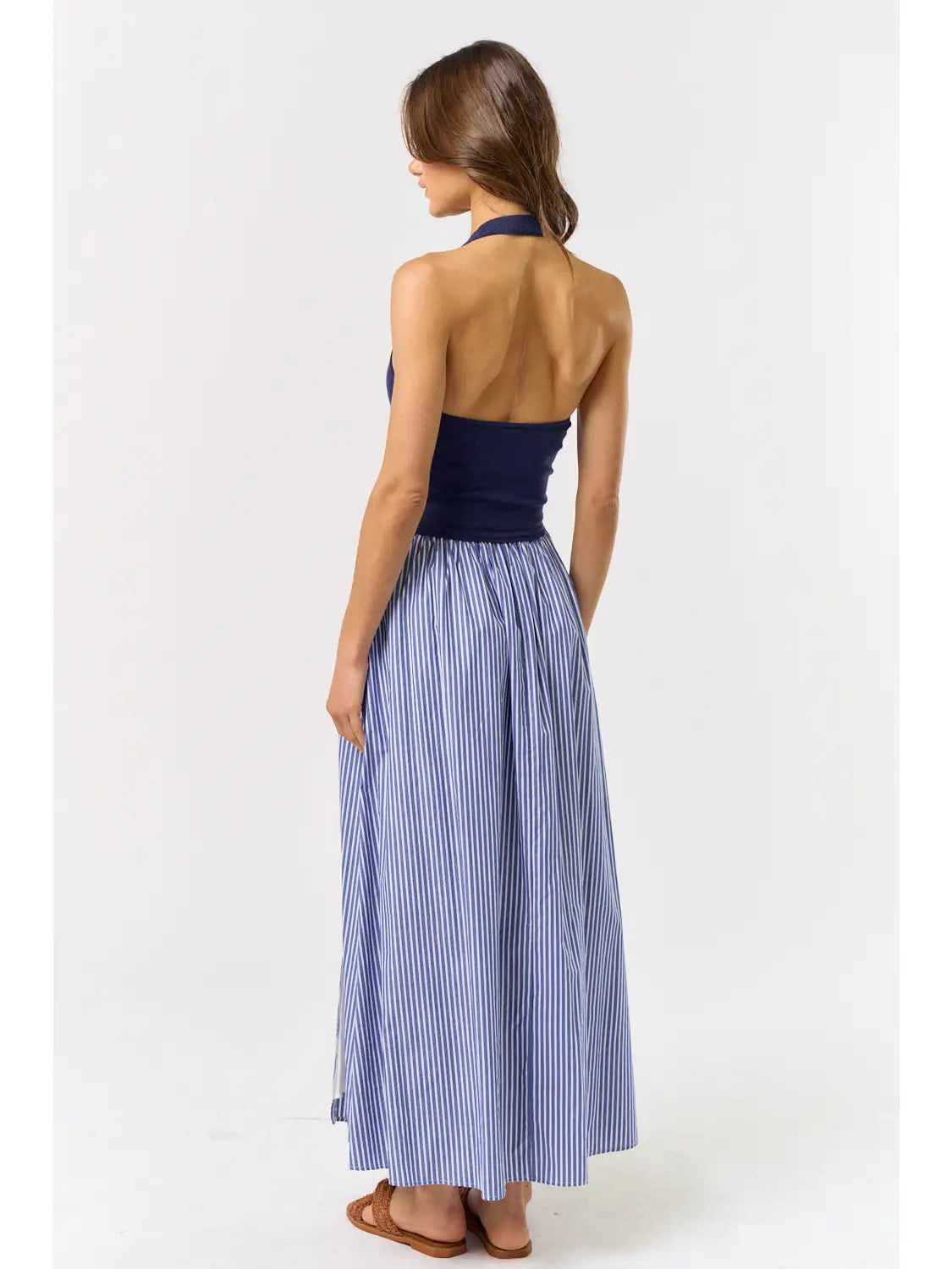 Nautical Halter Maxi