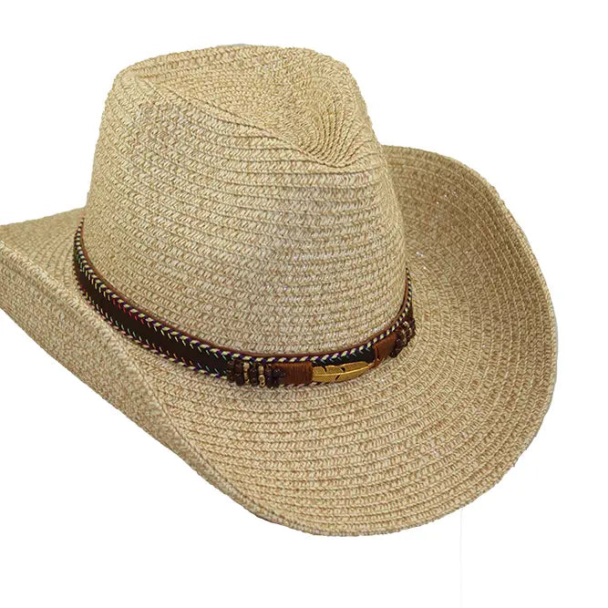 Cowgirl braid hat