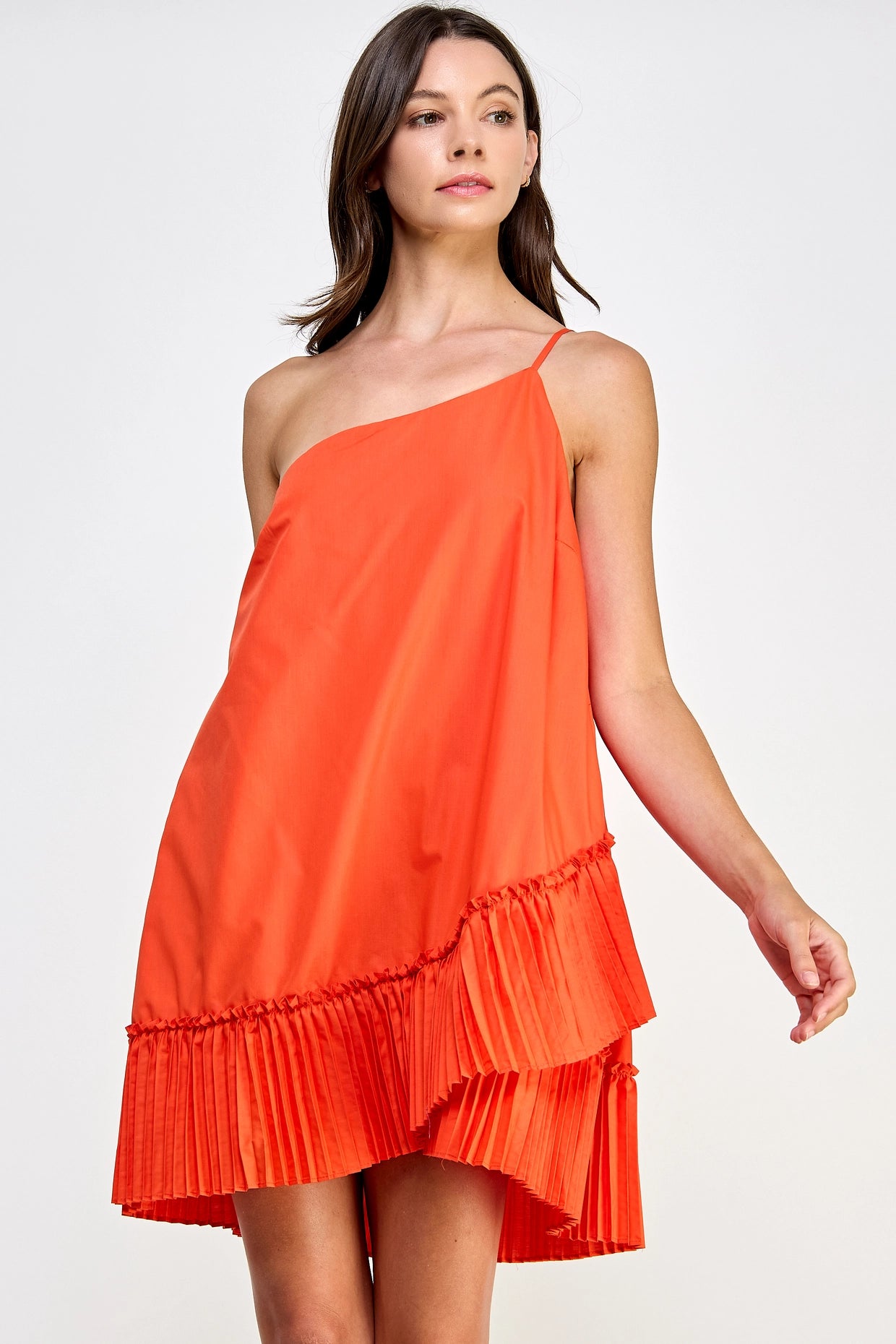 Orange Poplin mini