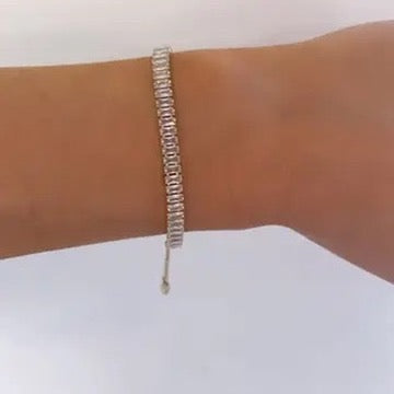 Adjustable Tennis Bracelet