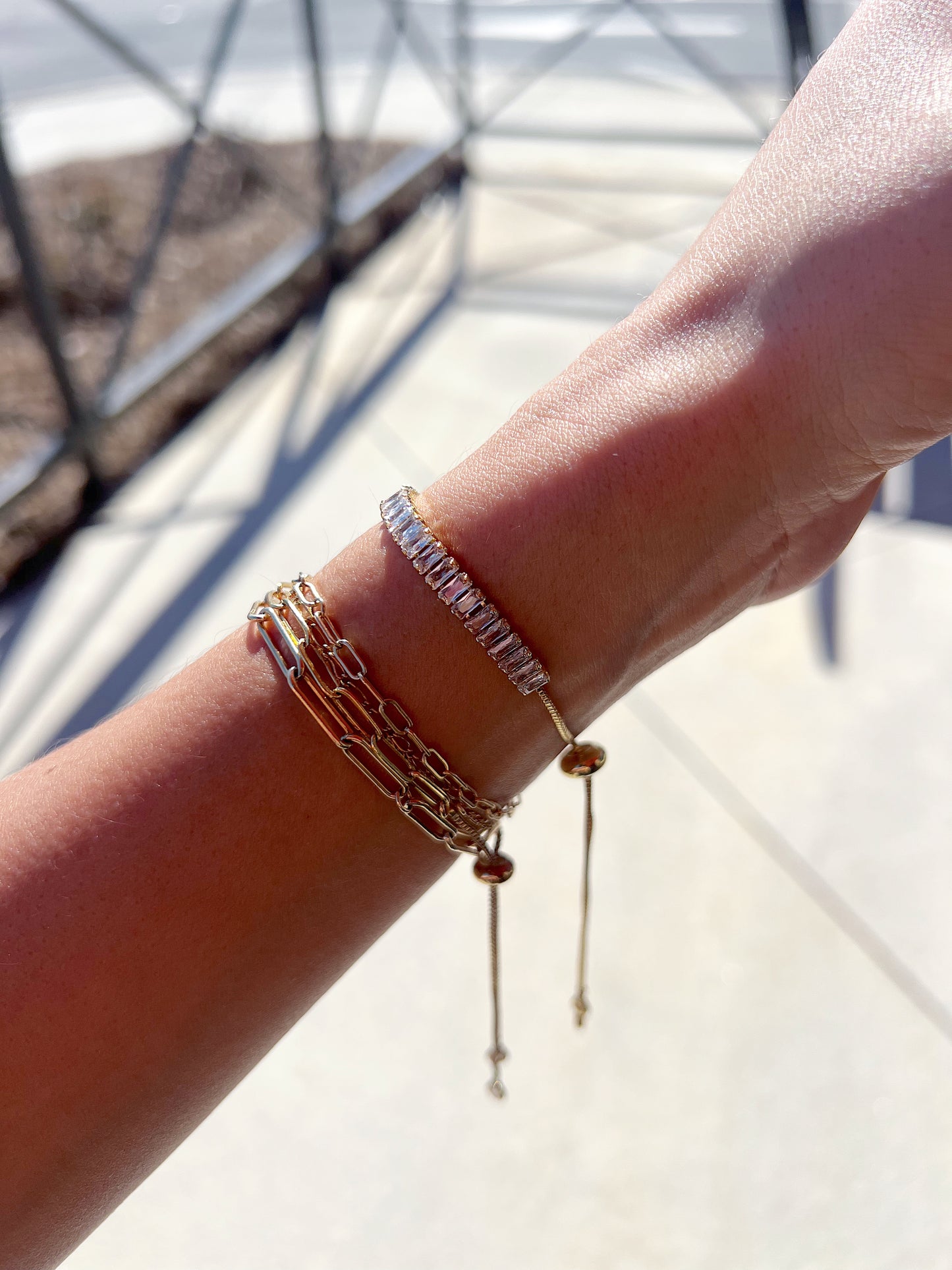 Adjustable Tennis Bracelet