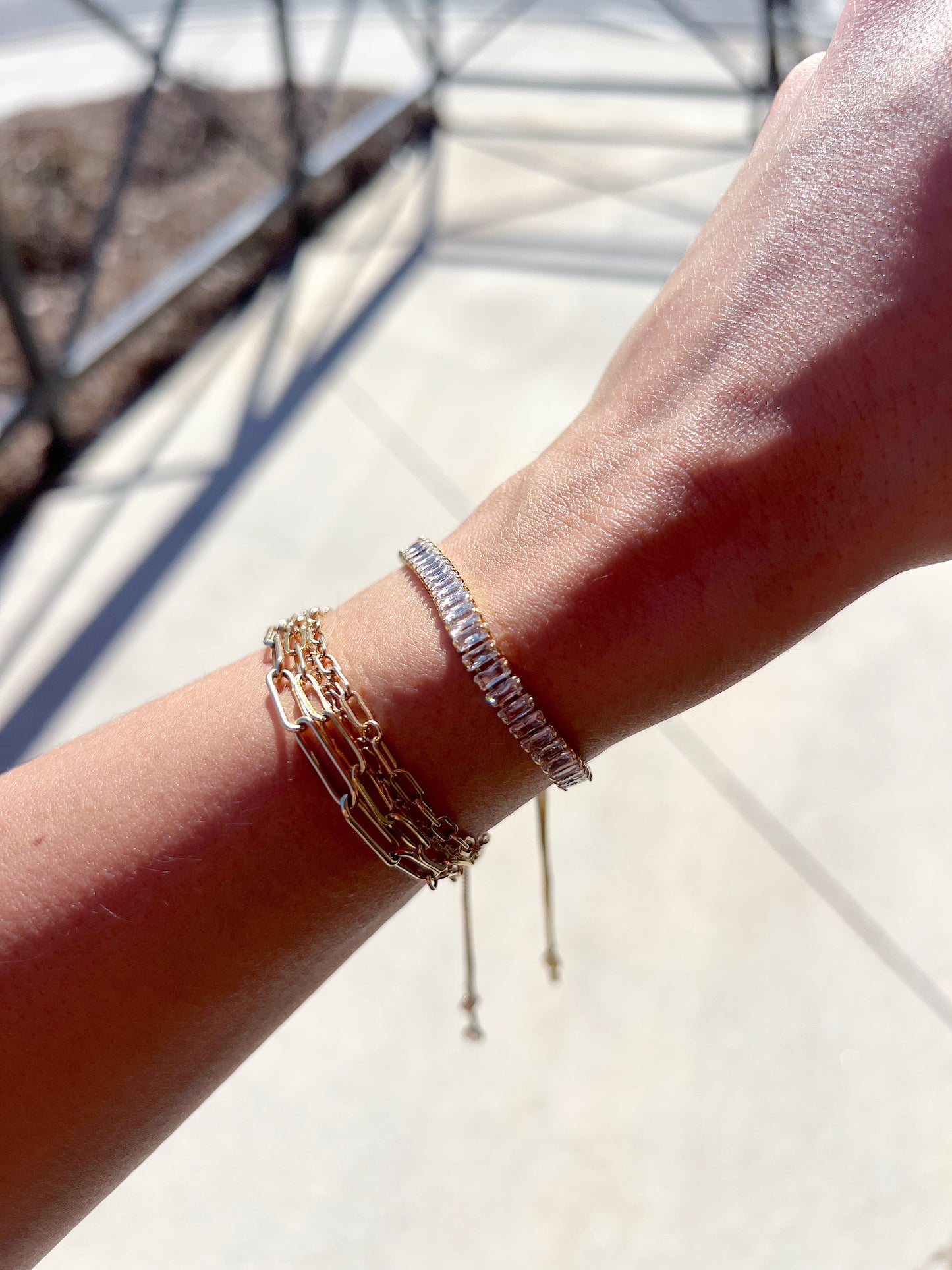 Adjustable Tennis Bracelet