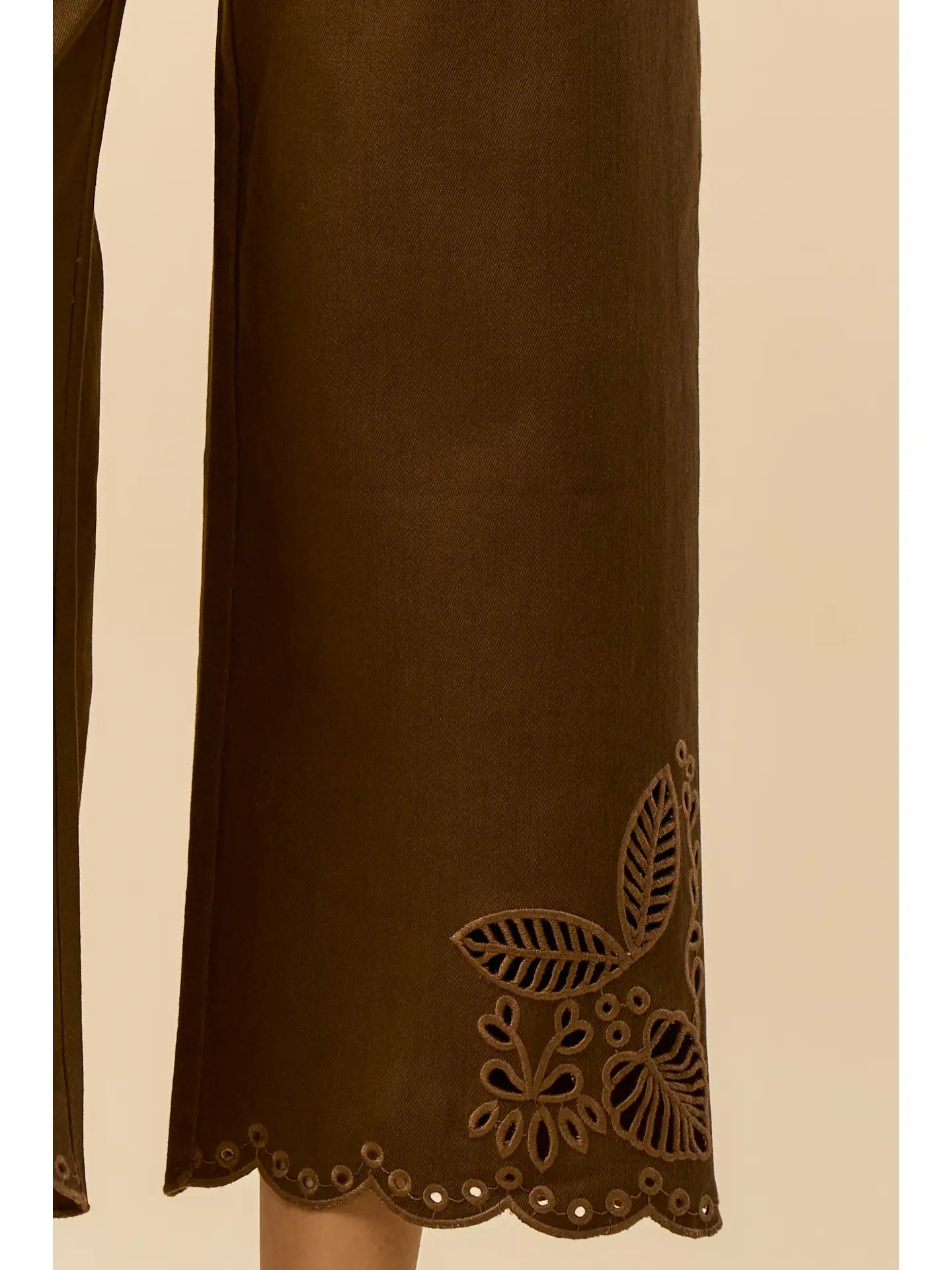 Latte Denim Pants