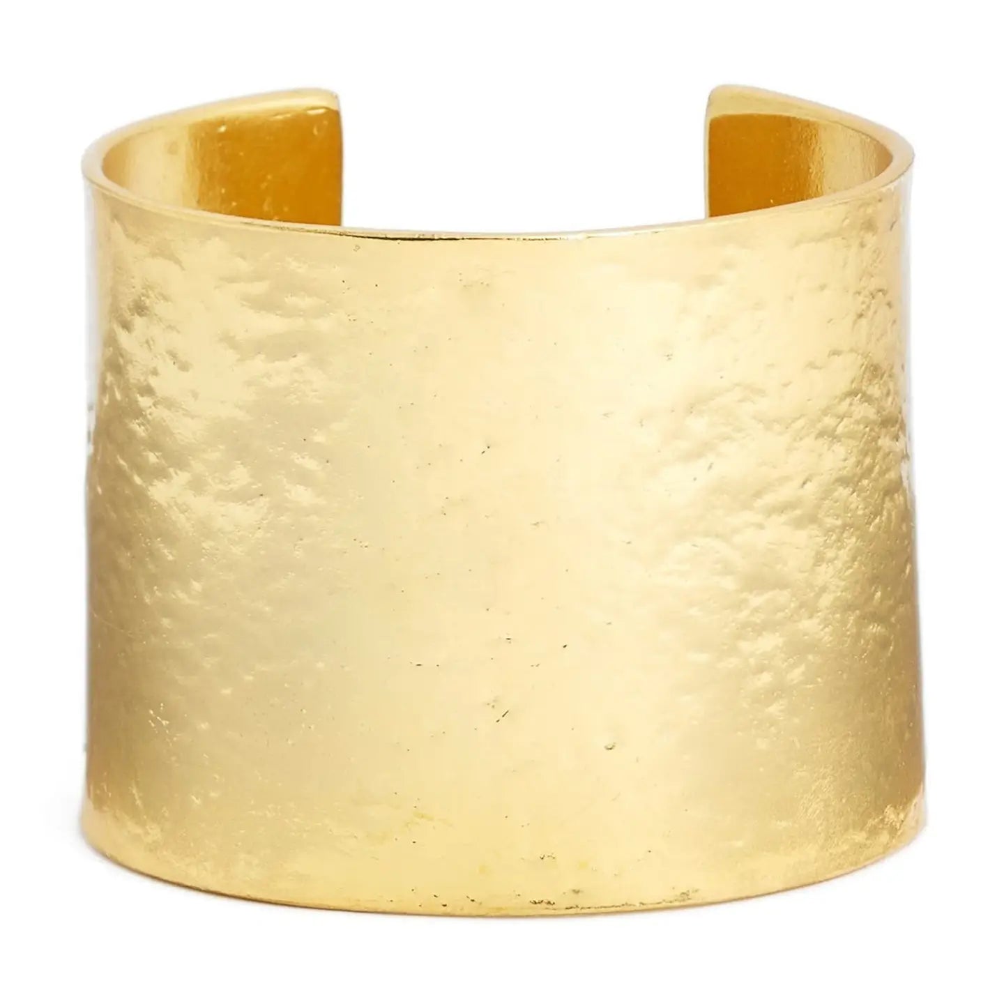 Gold cuff bracelet