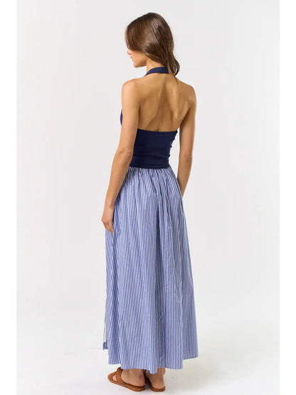 Nautical Halter Maxi