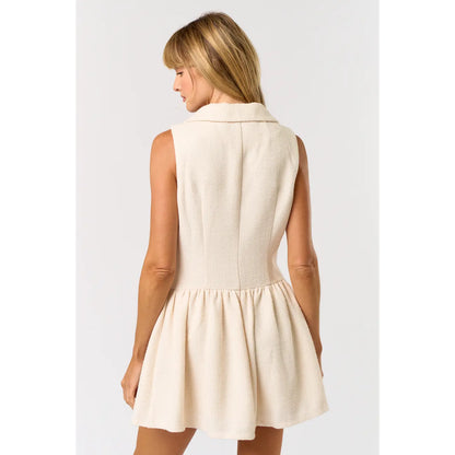 Derby dress in Ivory