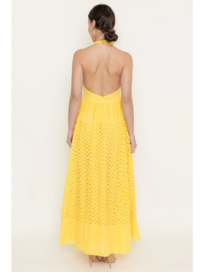 Petal & Eyelet Maxi
